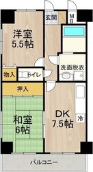 デイグラン長居公園の物件間取画像